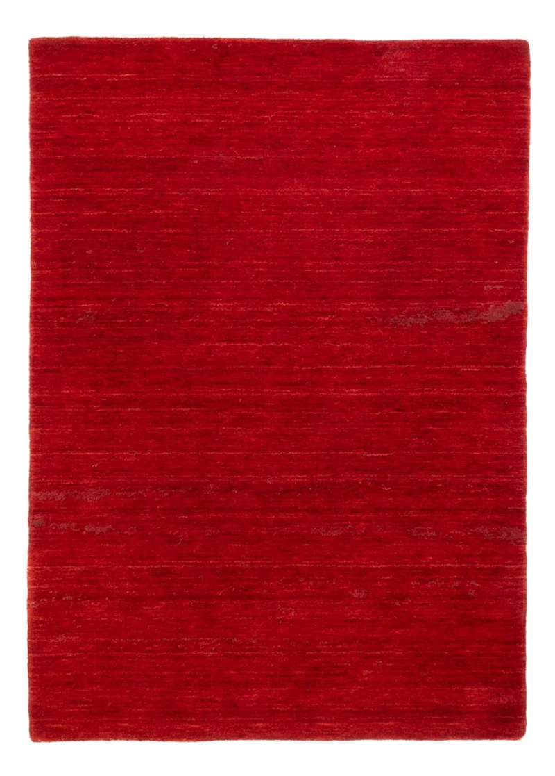 Gabbeh Teppich - Loribaft Softy - 100 x 150 cm - rot