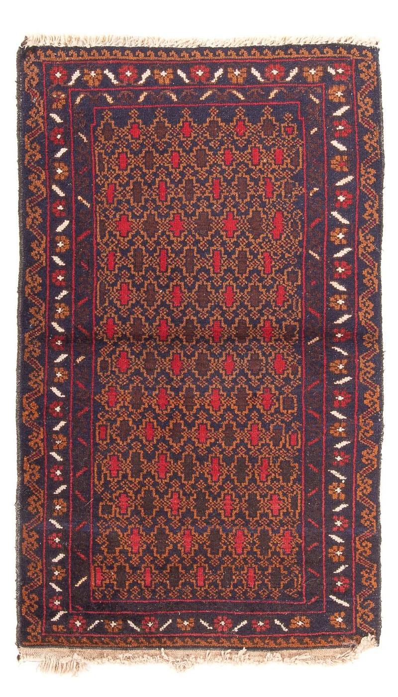 Belutsch Teppich - 72 x 131 cm - mehrfarbig