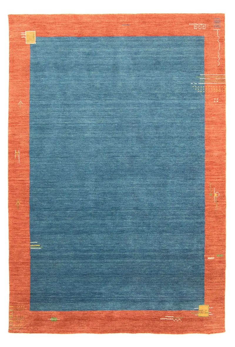Gabbeh Teppich - Indus 120 x 180 cm - blau