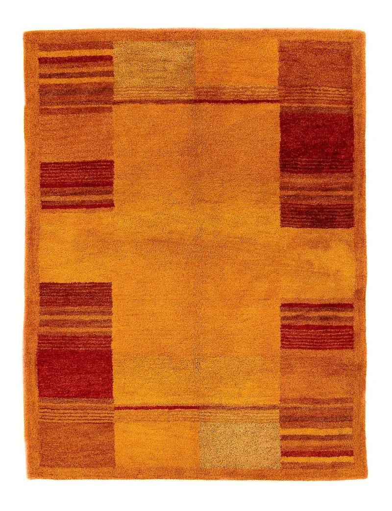 Wollteppich 140 x 200 cm Teppichbrücke