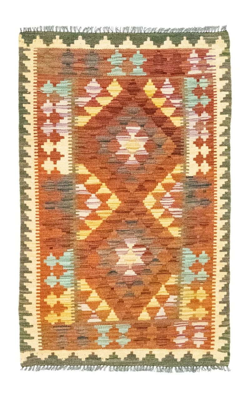 Kelim Teppich - Splash 73 x 121 cm - mehrfarbig