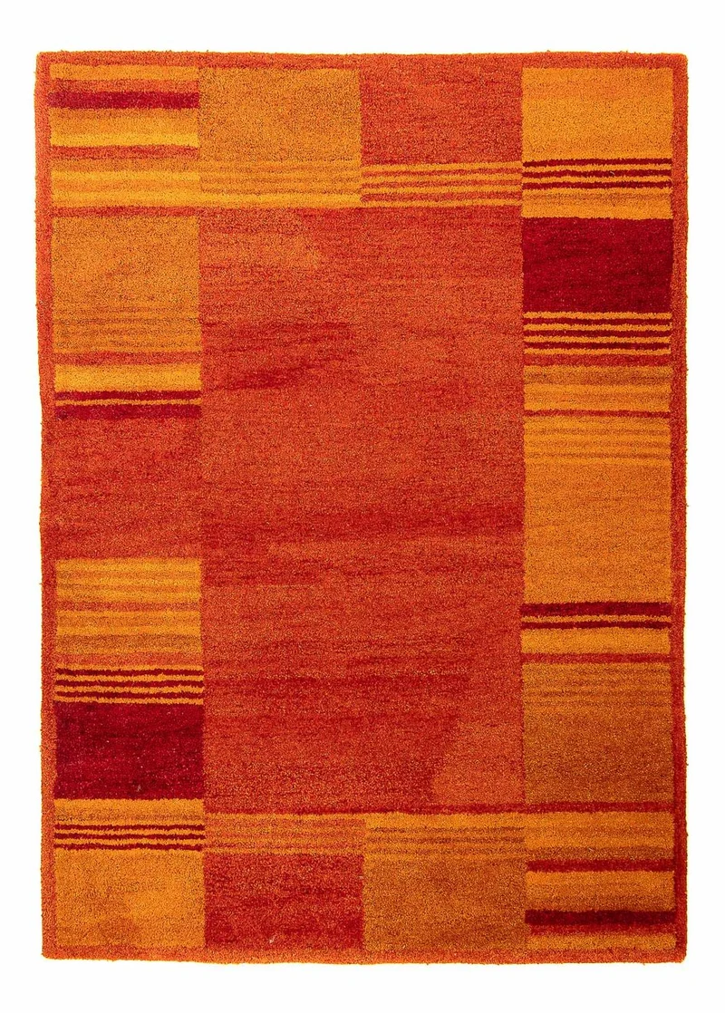 Wollteppich 140 x 195 cm Teppichbrücke