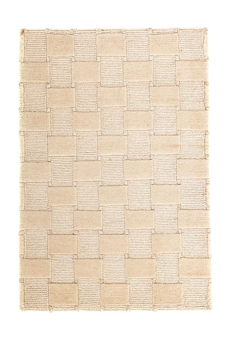 Nepal Teppich 60 x 90 cm - beige