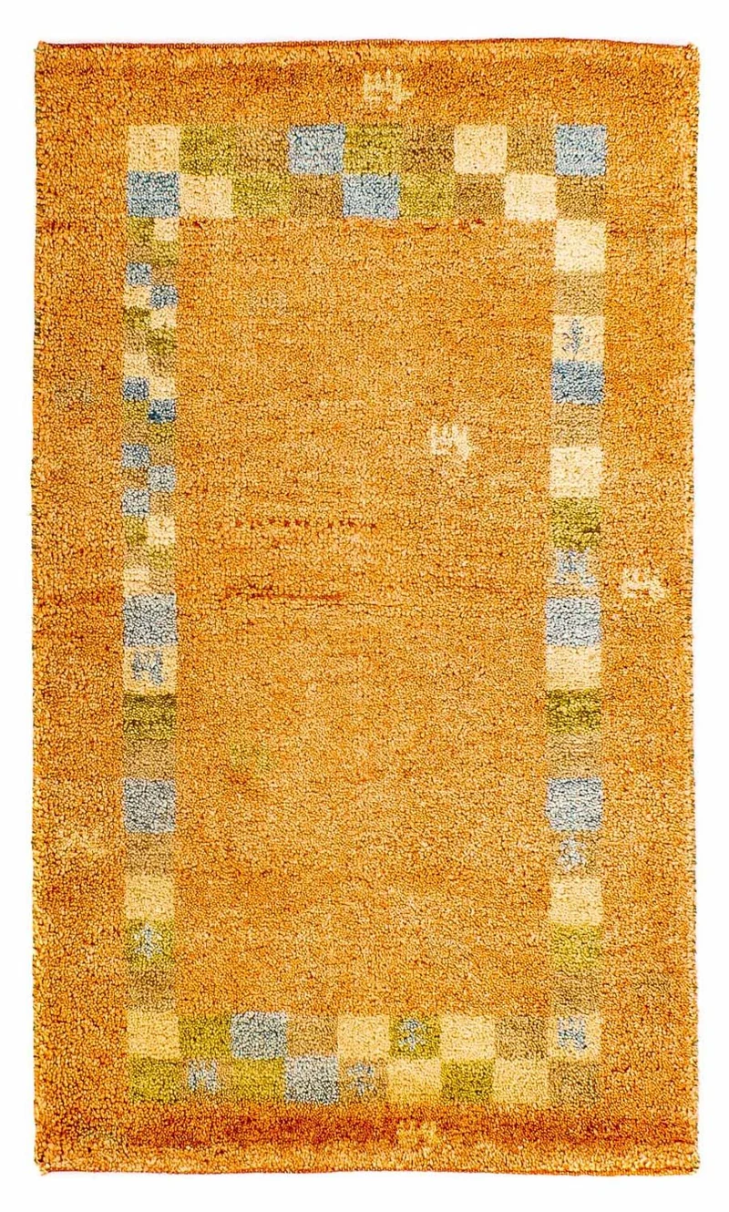 Gabbeh Teppich - Indus 65 x 110 cm - gold