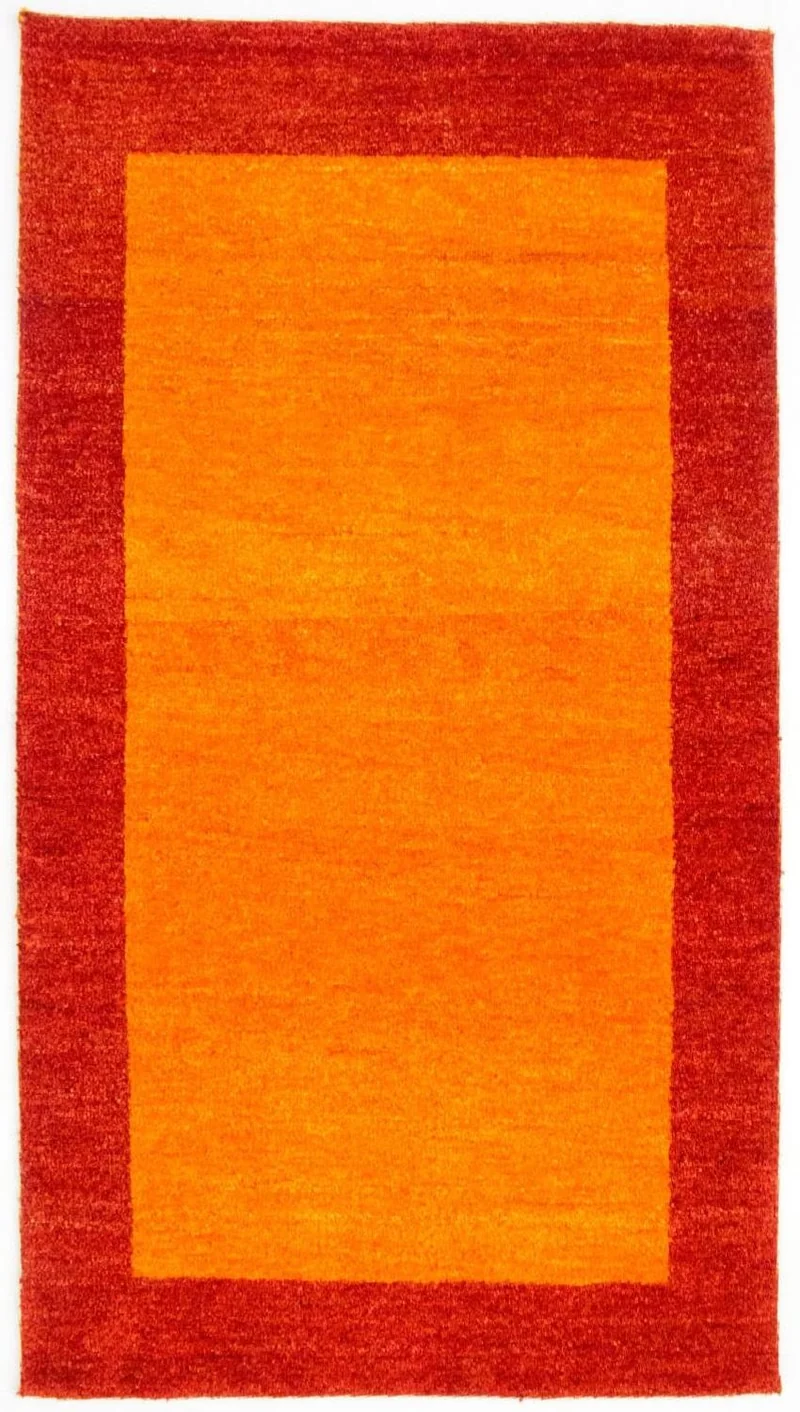 Gabbeh Teppich - Indus 93 x 160 cm - orange