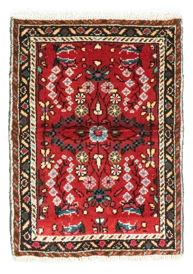 Perserteppich - Nomadic 50 x 70 cm - rot