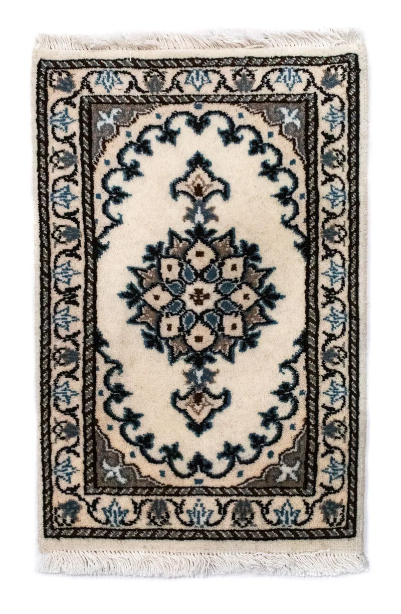 Perserteppich - Nain 40 x 60 cm - beige