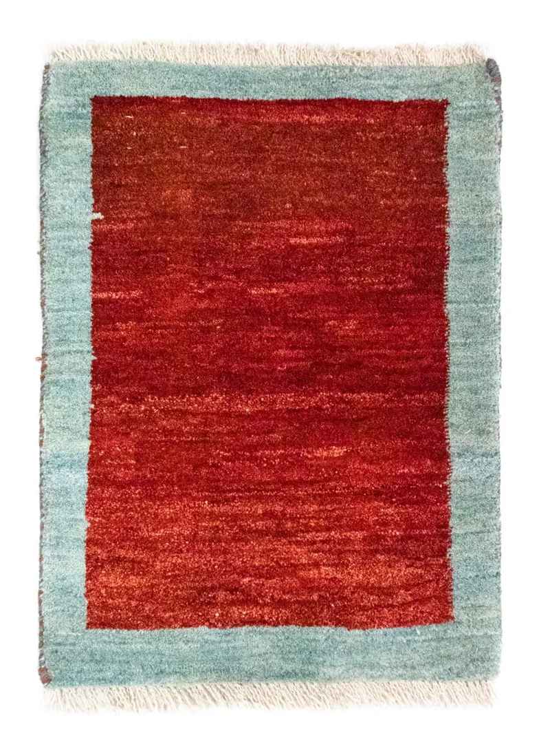 Gabbeh Teppich - Perser 40 x 60 cm - rot