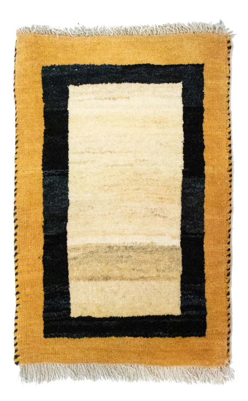 Gabbeh Teppich - Perser 40 x 60 cm - beige