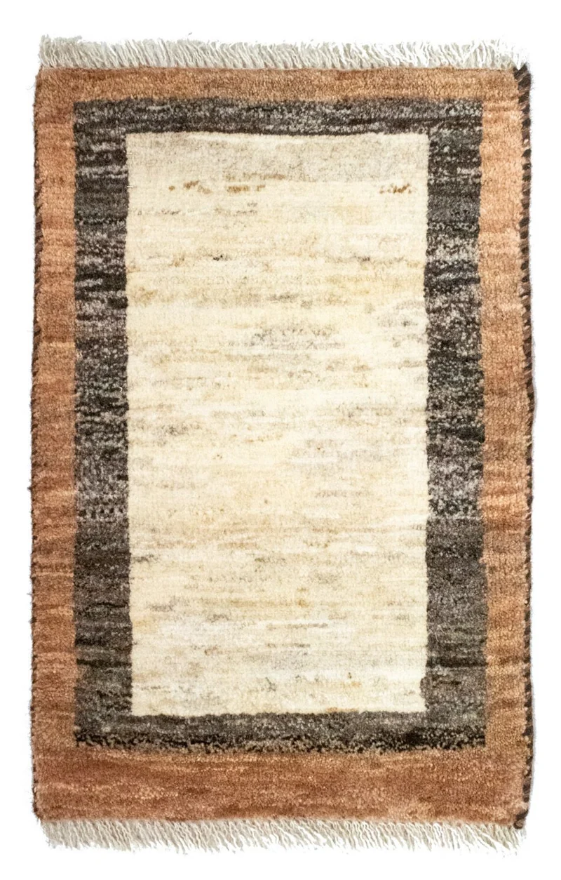 Gabbeh Teppich - Perser 40 x 60 cm - beige