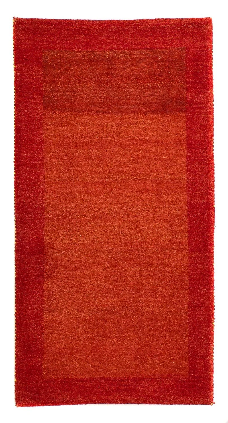 Gabbeh Teppich - Indus 74 x 142 cm - dunkelrot