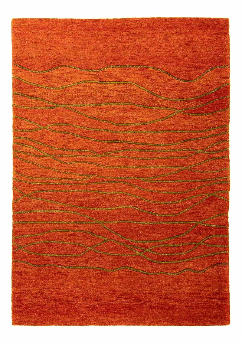 Wollteppich 136 x 192 cm Teppichbrücke