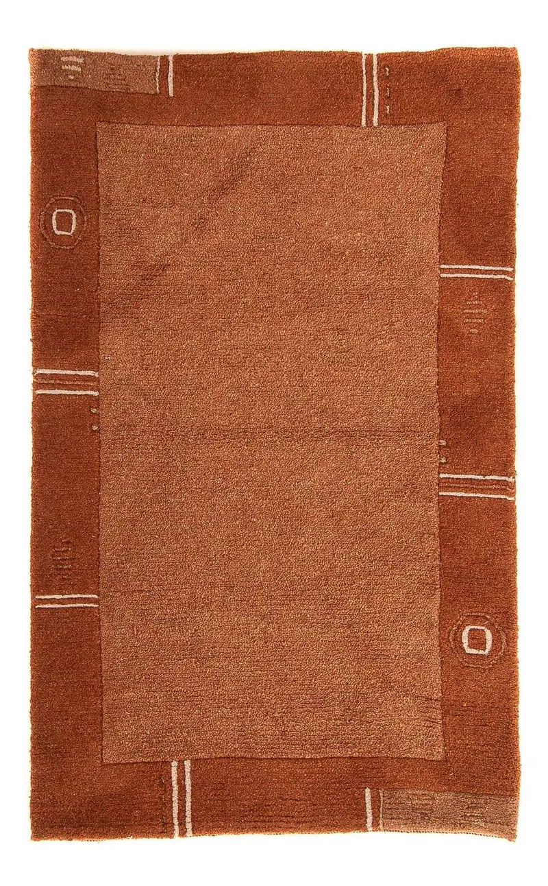 Nepal Teppich 93 x 156 cm - braun