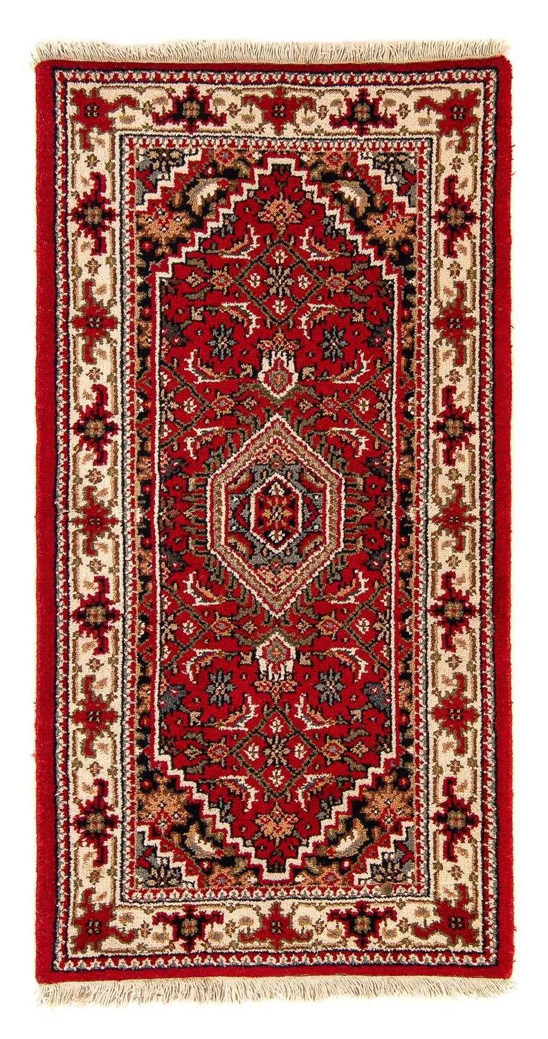 Orientteppich - Bidjar - Indus 71 x 141 cm - dunkelrot
