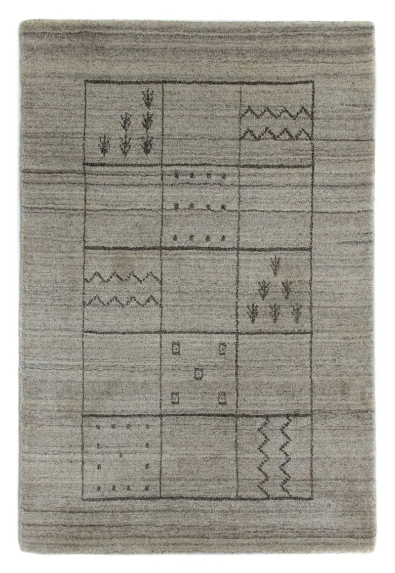 Gabbeh Teppich - Loribaft Indus 60 x 90 cm Fußmatte