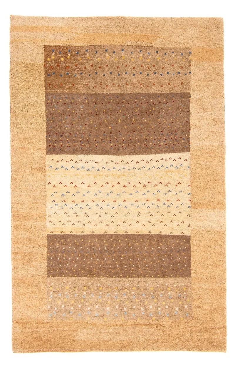 Gabbeh Teppich - Indus - 120 x 184 cm - beige