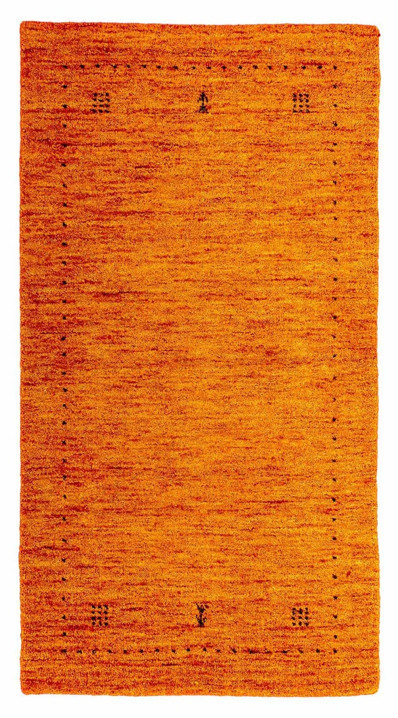 Gabbeh Teppich - Loribaft Indus 70 x 133 cm - orange