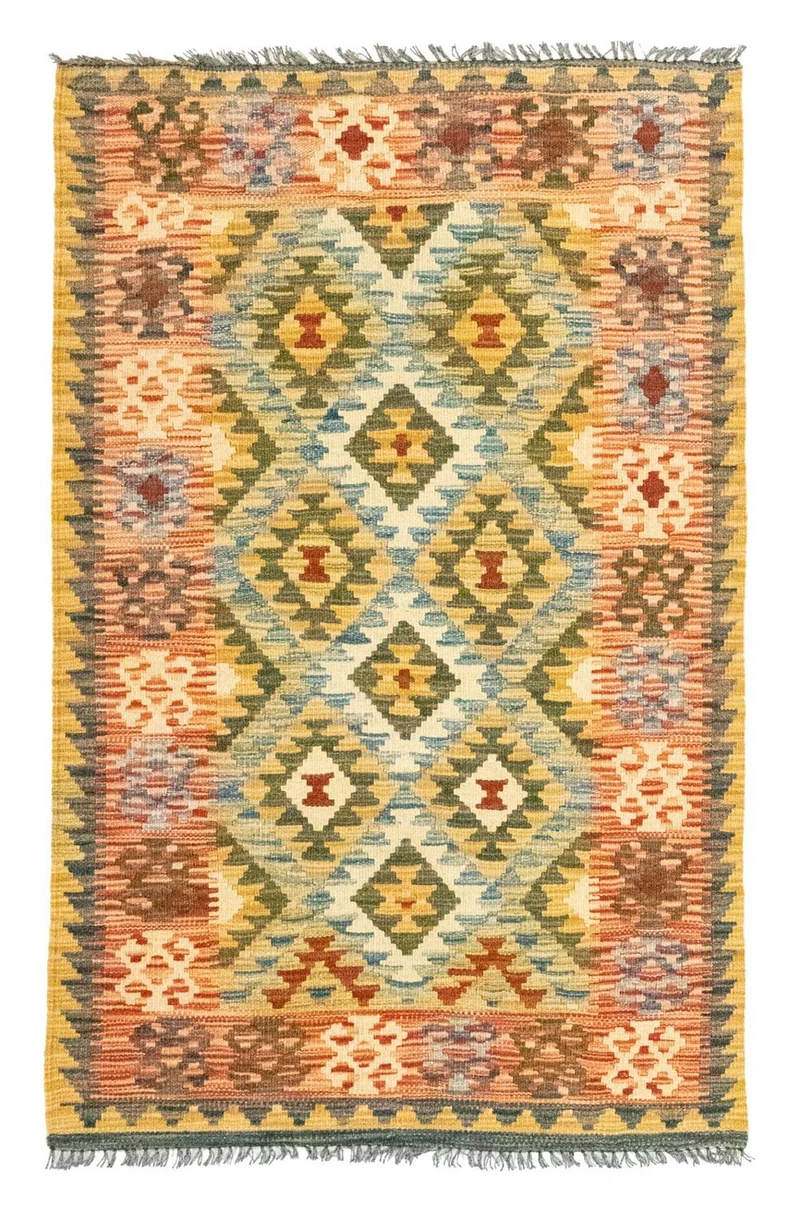 Kelim Teppich - Splash 83 x 131 cm - mehrfarbig