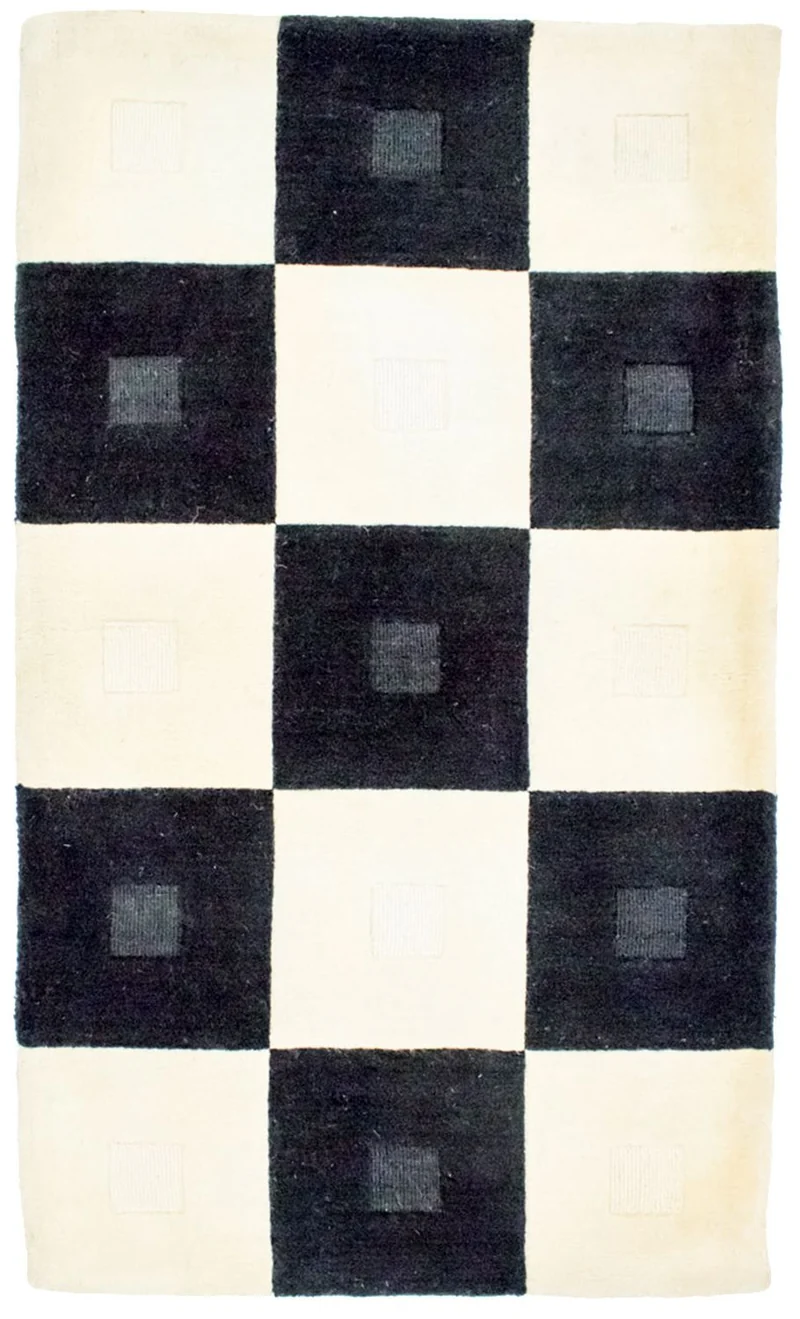 Wollteppich 90 x 150 cm Teppichbrücke