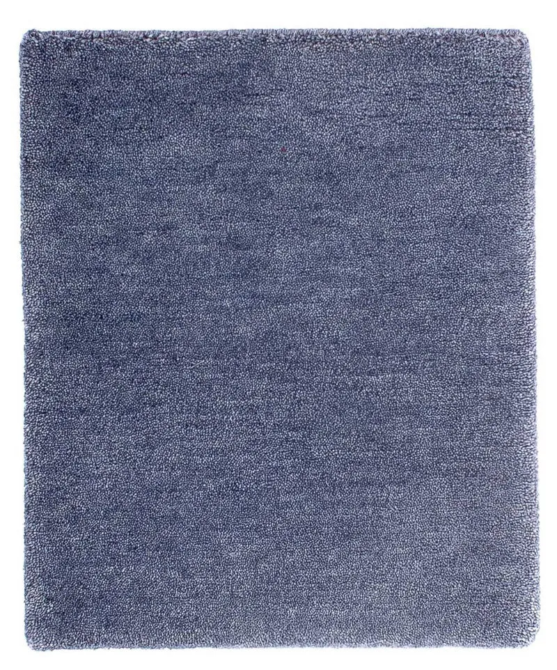 Nepal Teppich 40 x 60 cm - dunkelblau