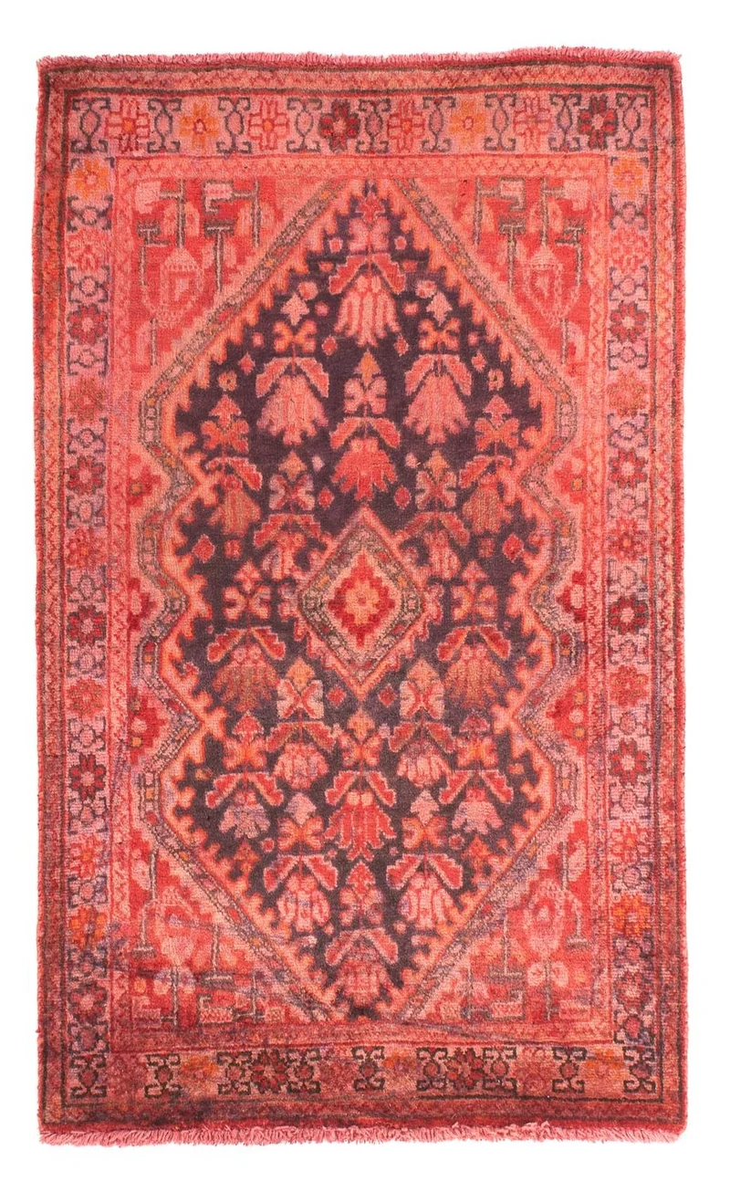 Orientteppich 67 x 104 cm - hellrot