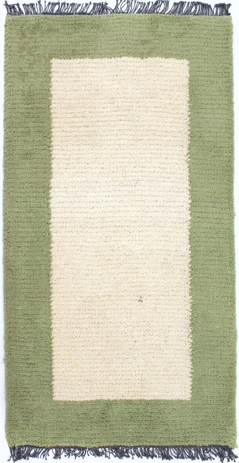 Nepal Teppich 70 x 140 cm - beige