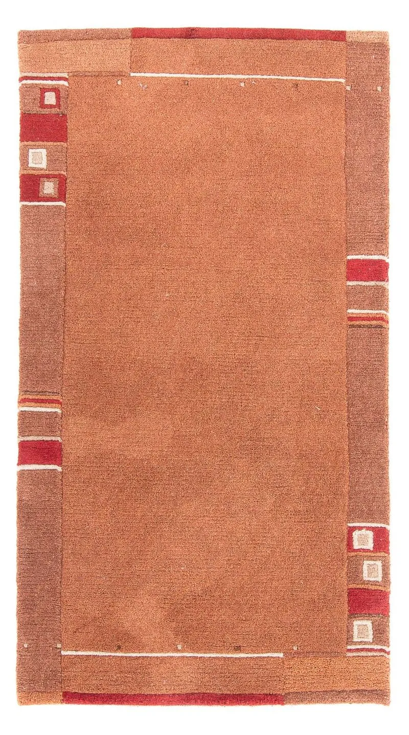 Nepal Teppich - 90 x 165 cm - lachs