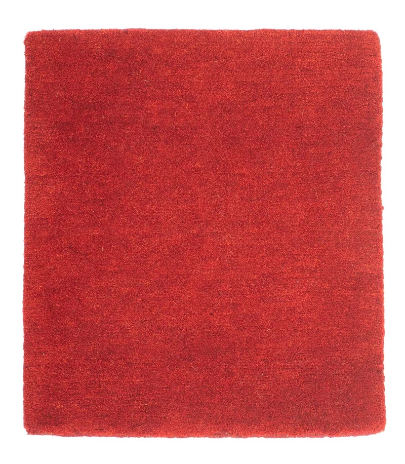 Nepal Teppich 40 x 60 cm - rot