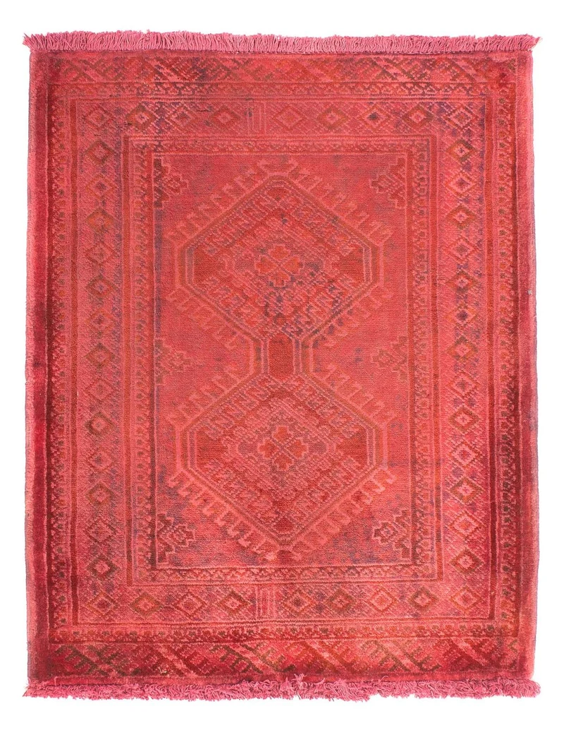 Orientteppich 68 x 89 cm - rot