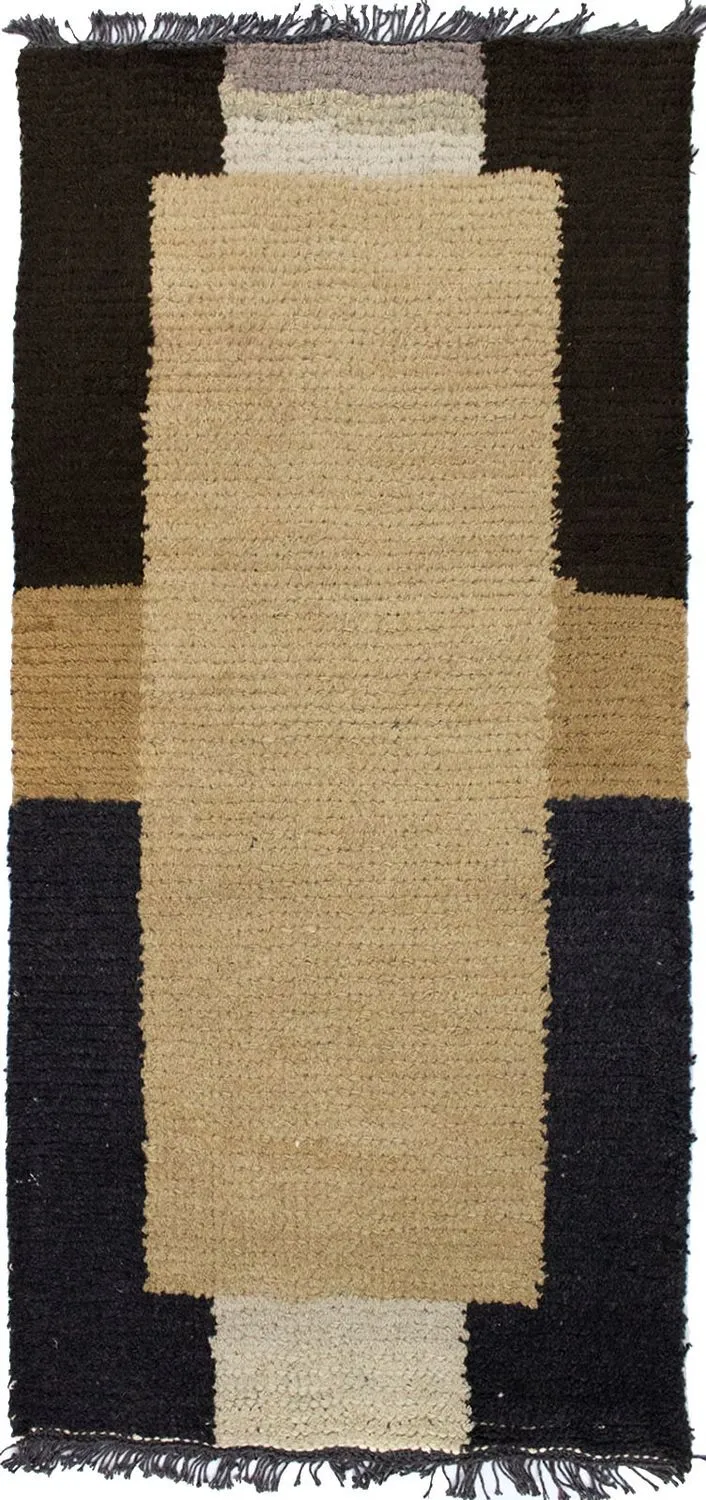 Nepal Teppich 70 x 140 cm - beige