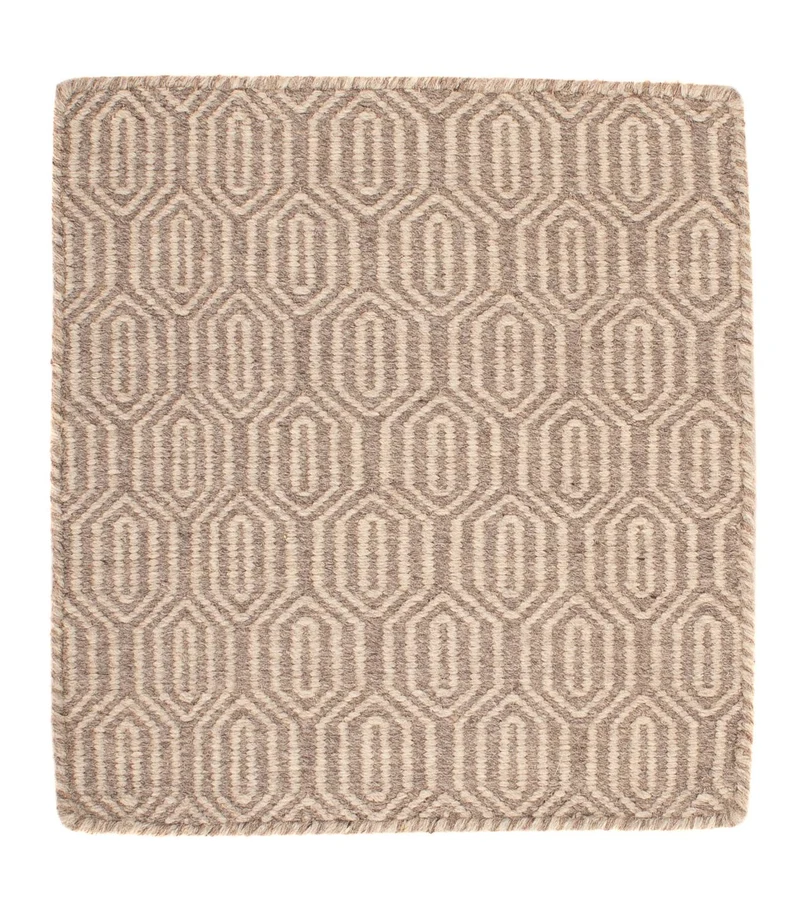 Kelim Teppich - Trendy 45 x 46 cm - hellbraun