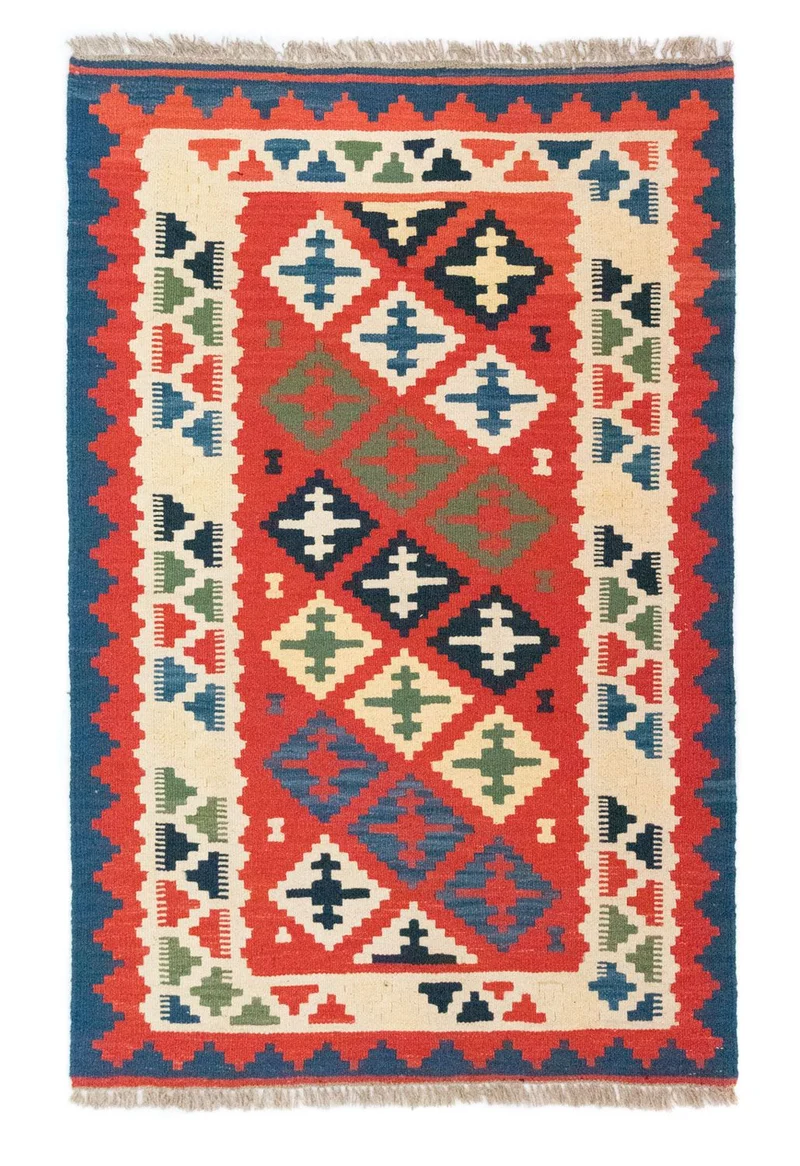 Kelim Fars Teppich 102x150cm