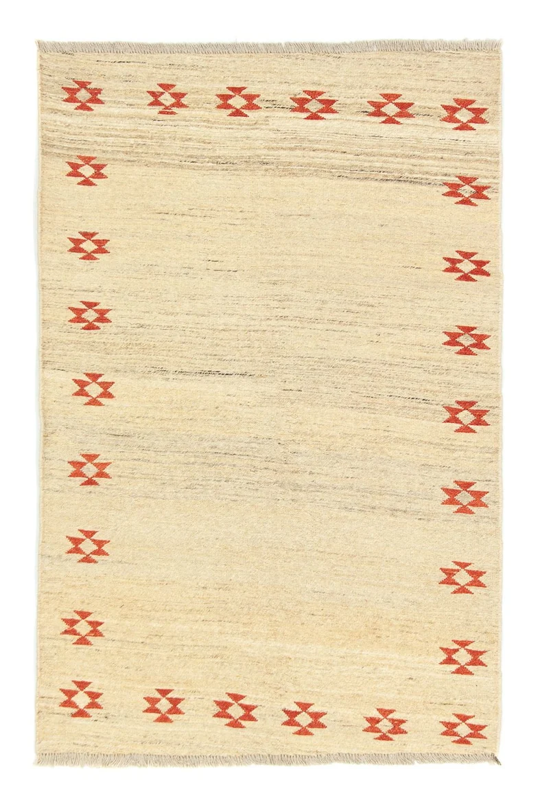 Gabbeh Persisch Teppich 112x173cm - Perserteppich Wollteppich