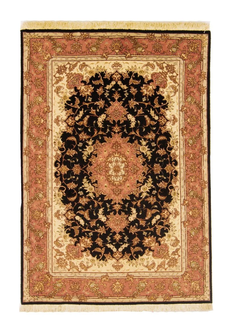 Täbriz - 50 Raj Teppich 102x147cm - Perserteppich