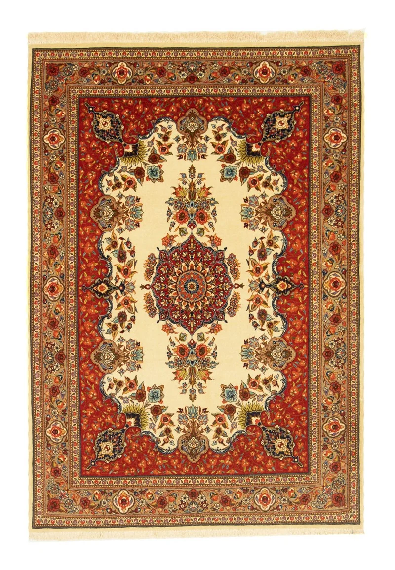 Ghom Teppich 105x151cm - Perserteppich