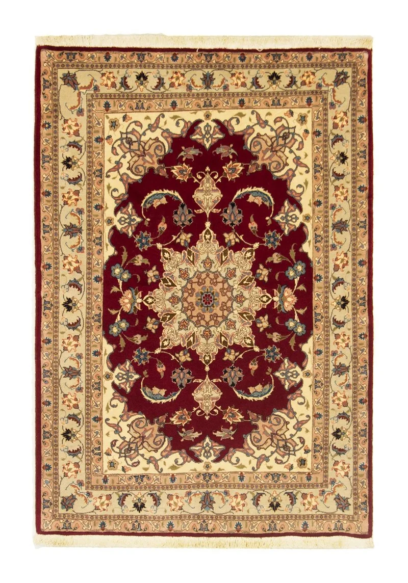 Täbriz - 50 Raj Teppich 98x148cm - Perserteppich
