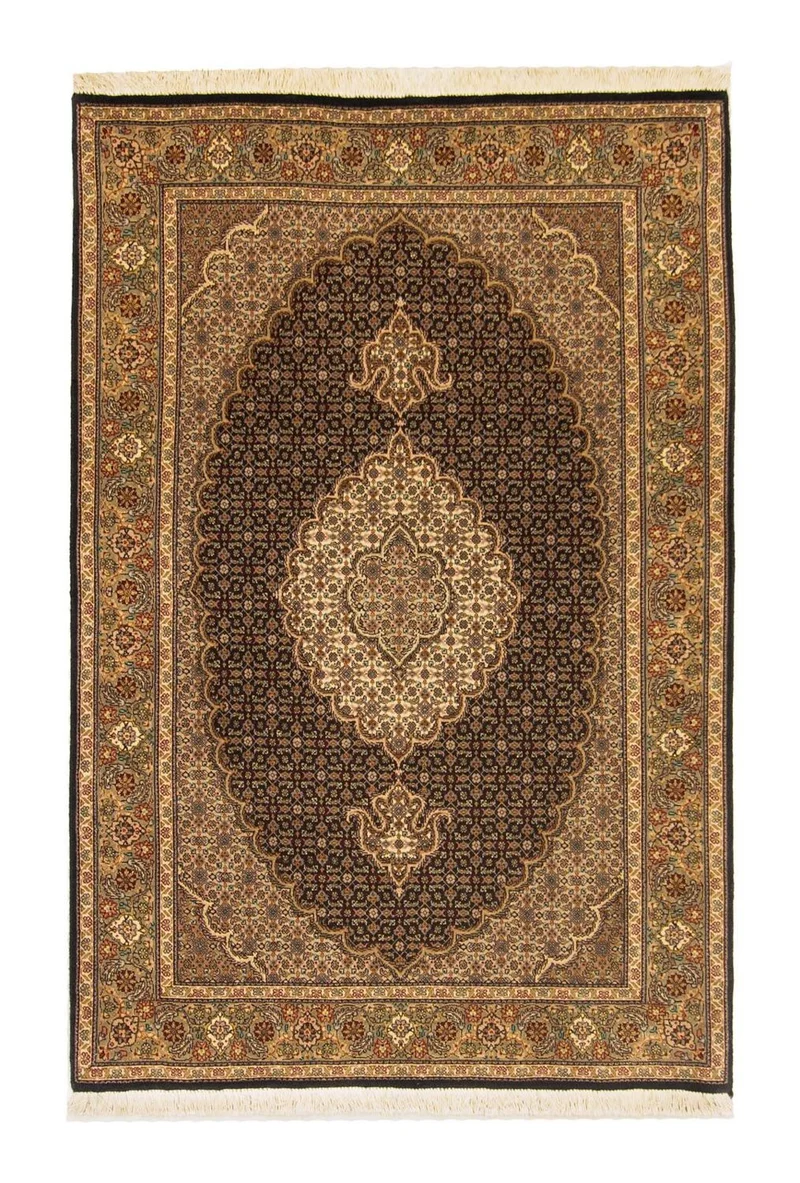 Täbriz - 50 Raj Teppich 102x153cm - Perserteppich