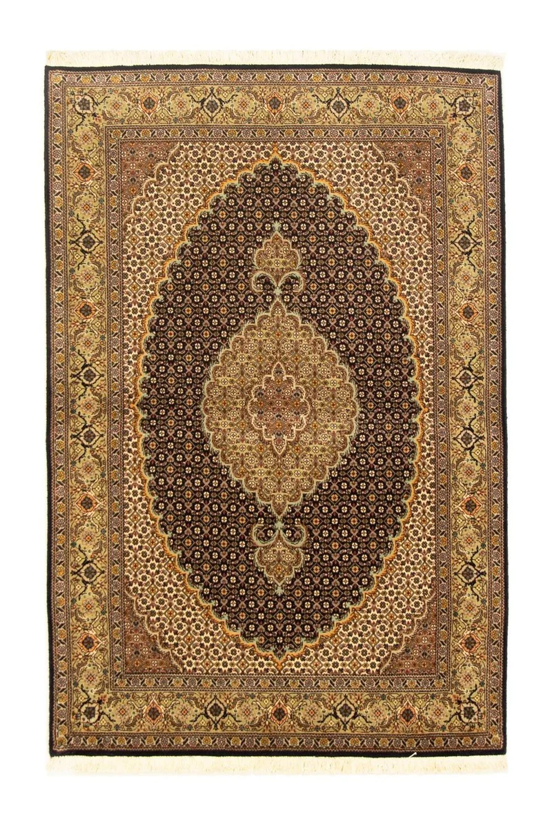 Täbriz - 50 Raj Teppich 103x156cm - Perserteppich