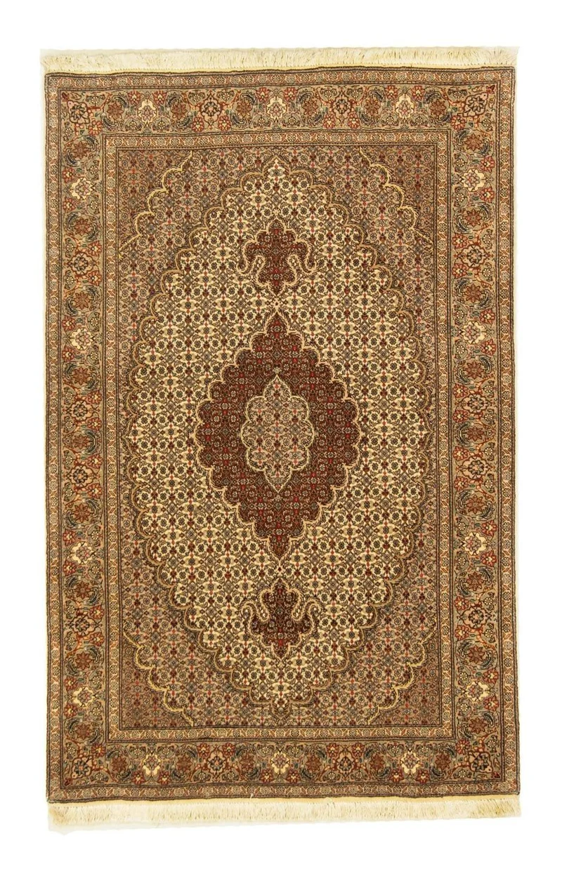 Täbriz - 50 Raj Teppich 103x165cm - Perserteppich