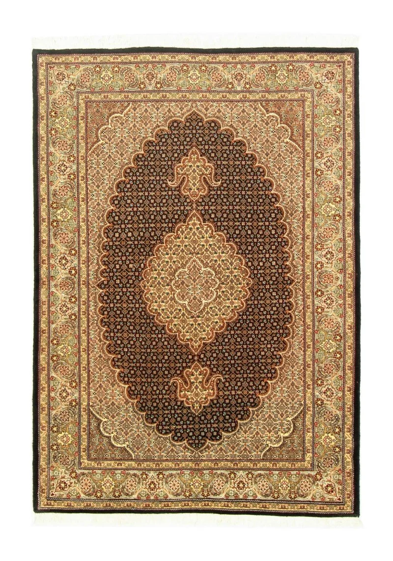 Täbriz - 50 Raj Teppich 102x148cm - Perserteppich