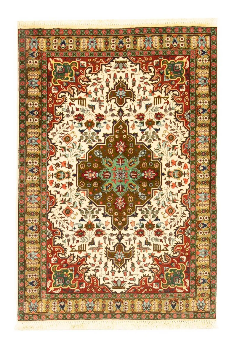 Täbriz - 50 Raj Teppich 104x150cm - Perserteppich