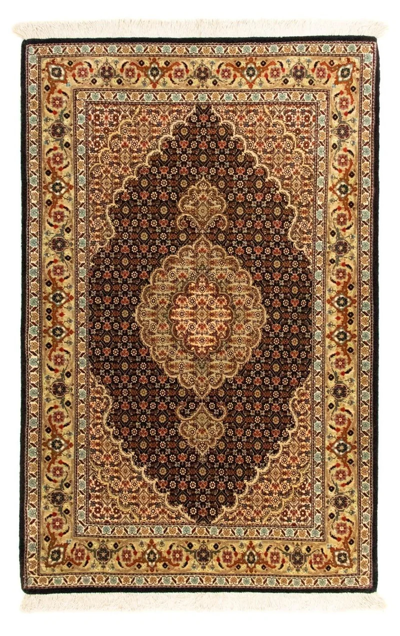 Täbriz - 50 Raj Teppich 82x129cm - Perserteppich