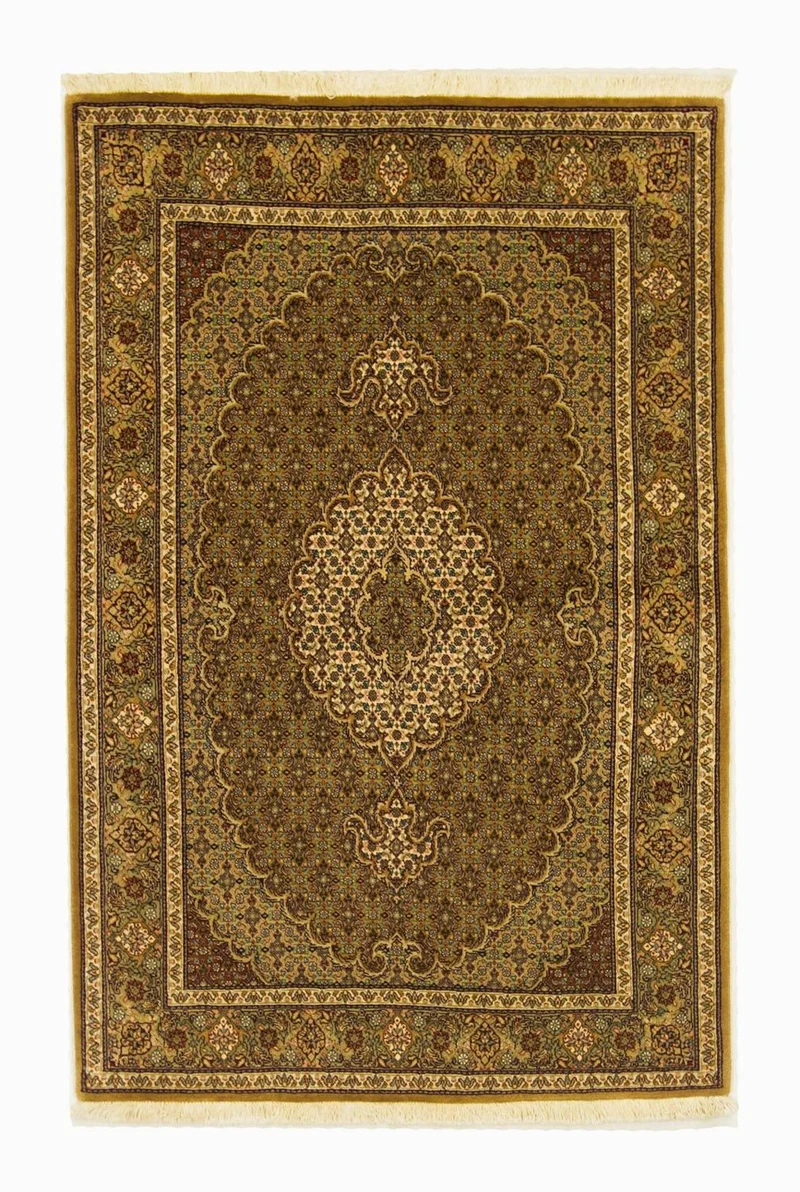 Täbriz - 50 Raj Teppich 103x154cm - Perserteppich