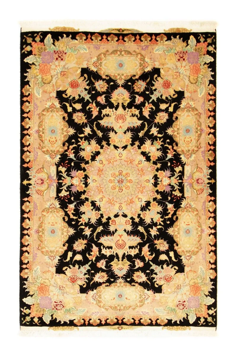 Täbriz - 50 Raj Teppich 102x152cm - Perserteppich