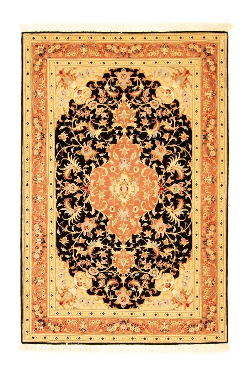 Täbriz - 50 Raj Teppich 101x150cm - Perserteppich