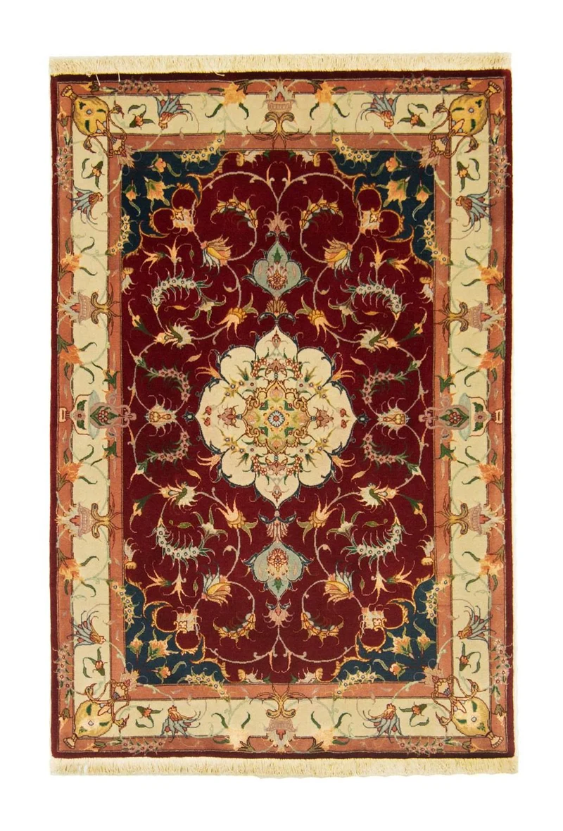 Täbriz - 50 Raj Teppich 100x149cm - Perserteppich