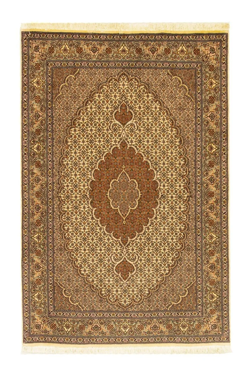 Täbriz - 50 Raj Teppich 102x150cm - Perserteppich
