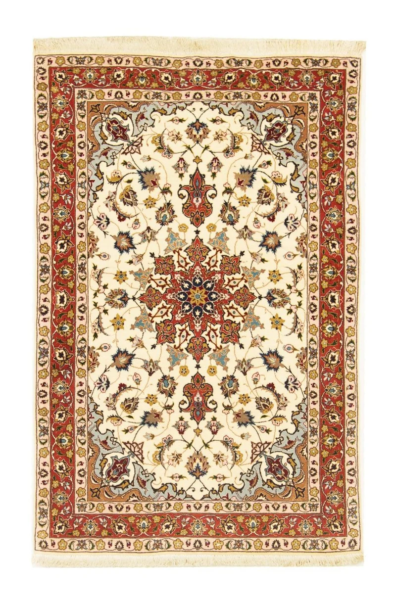 Täbriz - 50 Raj Teppich 100x153cm - Perserteppich