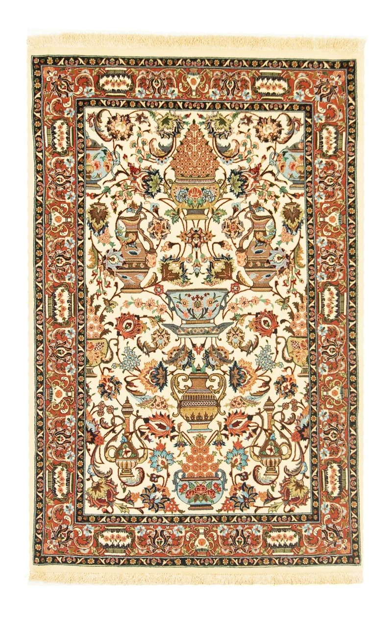 Ghom Teppich 102x160cm - Perserteppich