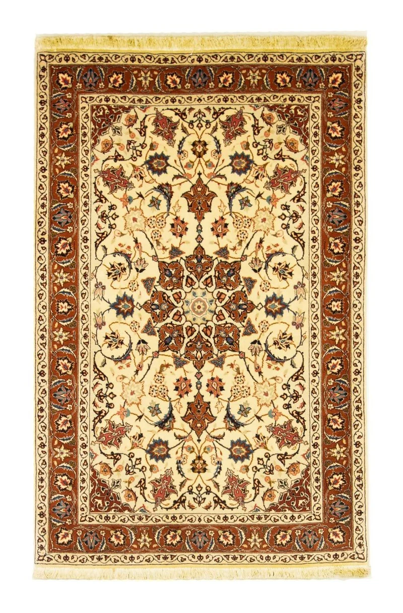 Täbriz - 50 Raj Teppich 103x157cm - Perserteppich